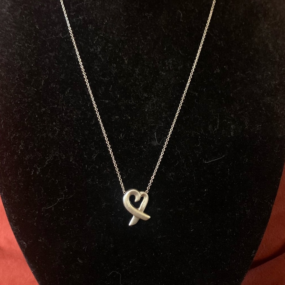 Tiffany & Co. Paloma Picasso Heart Necklace